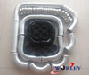 2" 51mm Universal Aluminum Intercooler Turbo Piping Black