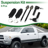 Dodge Dakota 6 x Front Suspension Kit Inner Outer Tie Rod End with Boot