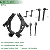 Ford Edge 8 Pcs Front Lower Control Arms (2007-2014)