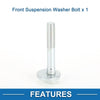 BMW X5 Camber Alignment Bolt Rear Suspension Washer (2000-2006)