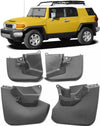 Toyota FJ Cruiser 4x Front & Rear Splash Guards Mud Flaps Fender (2007–2014)