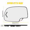 Chevy GMC Cadillac Mirror Glass Turn Signal Driver Side LH (2003–2007)