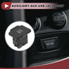 Nissan Sentra (2014-2018) Black 1 Pc AUX USB Jack Port