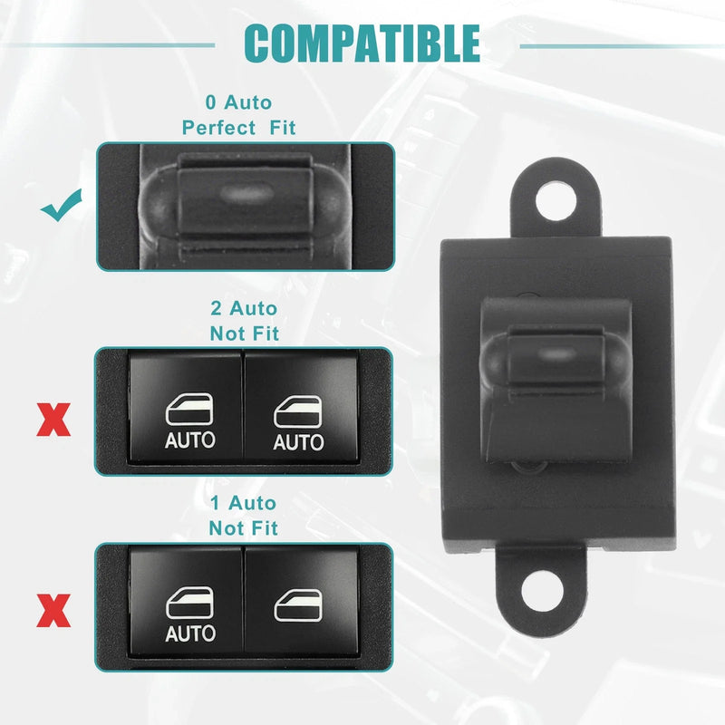 Dodge Viper Rear Right Master Power Window Switch (2001)