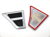 Isuzu D-Max DMAX 2 x Chrome Side Vent Covers (2012-2015)