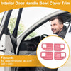 Jeep Wrangler JK 4DR (2011-2017) - 4 Pcs Interior Door Handle Bowl Cover Trim