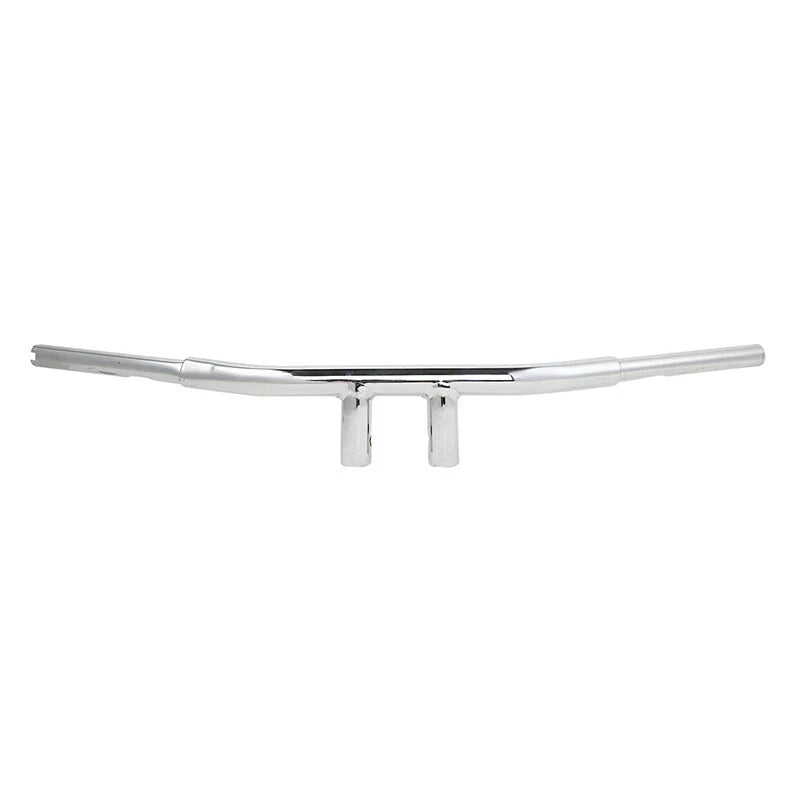 Harley Sportster Dyna 1 1/4" Fat Chrome 4" Rise T-Bar Handlebar (2004-2023)