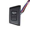 Door Lock Power Window 12V for Car Universal 3 Remote Switch Kit (Fits 2 Doors)