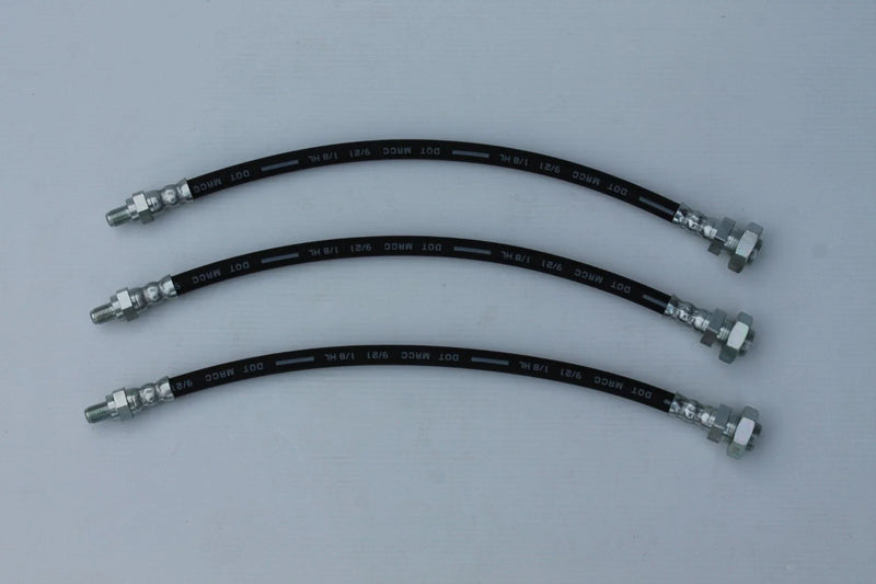 MGA 1500cc Brake Hose Set (3) (1955-1962)