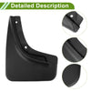Jeep Compass 1.4T Mud Flaps Splash Guards 1 Set (2017-2020)