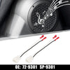 Toyota Pickup 2 x Speaker Connector Harness Adapter (1984–1988)