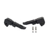 Honda Forza 750 Black Rear Footrests Passenger Pegs (2021-2023)