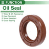Oil Seal 25x40x8mm FKM Rubber Seal Ring Rotary Shaft 5 Pcs