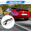 Porsche Macan (2014-2022) Silver Tone 3-Button TPU Car Remote Key Fob Cover