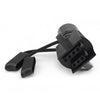 RVs 5-Wire & 4-Wire Flat Multi-Tow Adapter (12V)