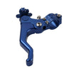 Universal Motorcycle - Performance Cable Pull, Blue Stunt Clutch Lever 7/8"