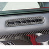 Ford Mustang 2024 Dry Carbon Fiber Door L&R Air Outlet Vent Frame Trim