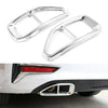 BMW 3 Series G20 G28 Silver Exhaust Muffler Tailpipe Cover Trim (2020)