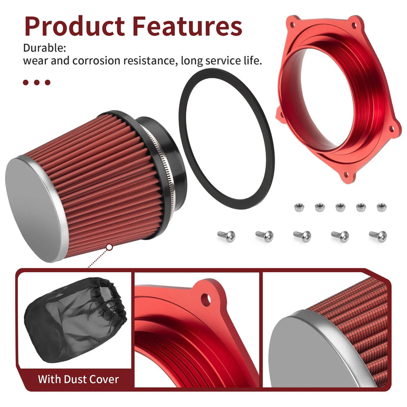 Yamaha YFZ450R Air Cleaner & Guide Holder W/ Bolt Kit (2009–2014)