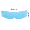 4 x 9.65x2.87 Motorcycle Helmet Rain Film Anti Rain Shield Lens Stickers