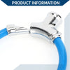 Bike - Blue Portable 42cm Anti-Theft Bicycle Lock Mini Ring Lock