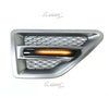 Freelander 2 Dynamic Side Marker Light + Silver Vent Cover (2006–2016)