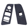 BMW 5 Series Carbon Interior Front Window Switch Lock Cover Trim (2017-2023)