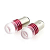 2x Strobe Flashing Red 1156 2357 LED Car Tail Brake Light Lamp Turn Signal Bulb