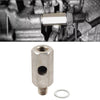 Turbo Supply Feed Line Gauge 1/8" NPT Oil Pressure Sensor Tee Adapter
