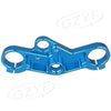 SUZUKI GSXR 600 01-03, GSXR 1000 Blue Triple Tree Front End Upper Top Clamp