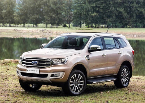 Ford Everest UAII 4 x Matte Black Body Cladding (2018-2021)