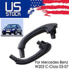 Mercedes Benz W203 C-Class 2 x Front Interior Door Handles Black (2001-2007)