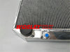 Ford Customline V8 Police Interceptor Aluminum Radiator + Fans (1954-1956)