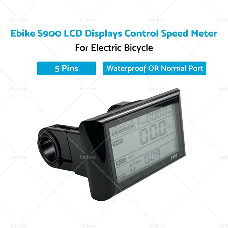 Electric Bicycle S900 Ebike LCD Display Speed Meter