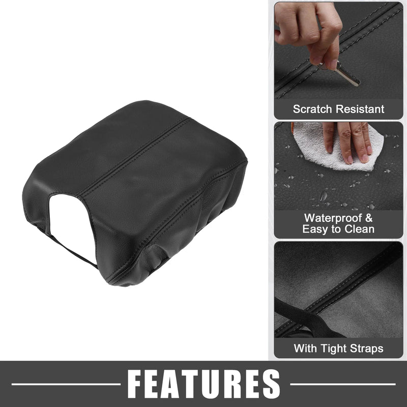 Honda Accord (2008-2012) Black Car Center Console Armrest Cover