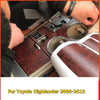 Toyota Highlander Wood Grain Interior Vinyl Stickers Decals (2008–2013)