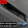 Audi Q4 e-tron 4X Side Door Storage Box Holder TPE Organizer Front/Rear
