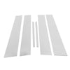 Toyota Camry 6pcs Pillar Window Trim Cover Chrome Silver Tone (2012–2016)