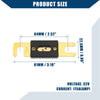 Car Motorcycle Boat Gold Black 175A Mini ANL Fuses 2pcs