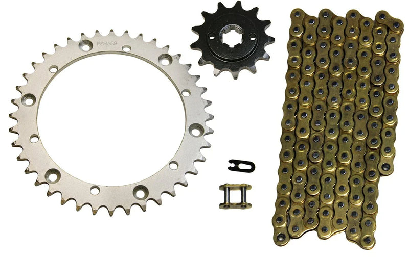 Yamaha Blaster 200 Gold / 520x92 Drive Chain & 13/40 Sprockets (1988–2006)