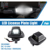 Dodge Dakota White LED License Plate Light Assembly 2 x 2835SMD (2005-2011)