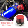 Car, Truck, Motorcycle Mini Red Air Filter Inlet / 25mm / Air Filter Inlet