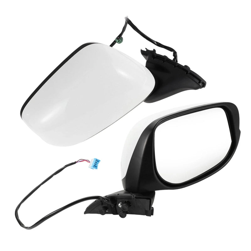 Honda Fit (2009-2014) Manual Folding White Right Side Door Mirror Replacement