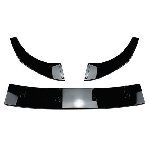 Volkswagen Polo MK6 (2018-2023) Gloss Black Front Bumper Splitter Lip