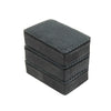 3 x Car Clay Bar Pad Sponges Block Cleaning Eraser Wax Polish Pad Tools Black