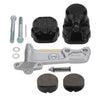 Honda CB360 / 400F / 450 / 500 / 550 Front Brake Caliper & Holder Kit w/Pads