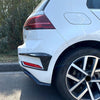 Golf MK7.5 Hatchback Rear Bumper Side Vent C Canard Cover (2017–2020)
