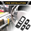 Ford F-150 Front Rear Door Window Switch Panel Cover Trim (2015-2020)