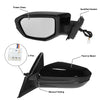 Honda Civic 3 Pin Left Side Exterior Door Mirror Assembly Black (2016-2021)