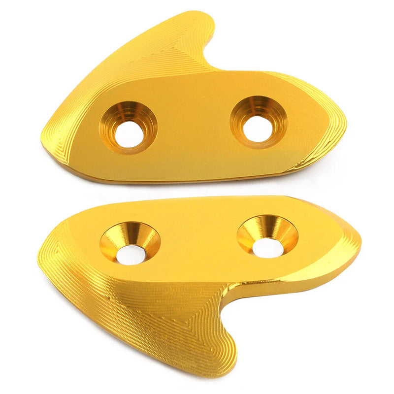 Yamaha R1 YZF-R1 Rearview Mirror Block Off Base Plates (2015-2019)